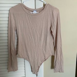 Fashion Nova Tan Long Sleeve